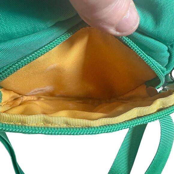 Baggallini Wallet Crossbody Organizer Convertible Waist Belt Hip Bag Kelly Green - Picture 10 of 10